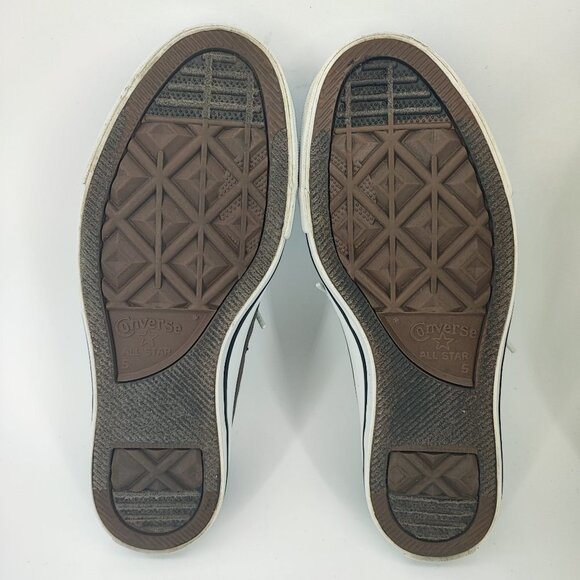 Converse Women's Chuck Taylor All Star Gray Canvas Shoes Size 7 - Picture 9 of 9